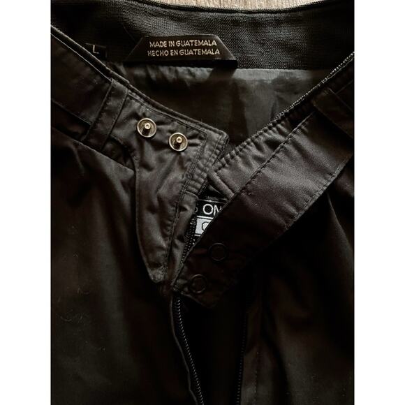 Authentic Members Only Full Zip Vintage Men's Black Racer Lined Jacket Size L - Picture 3 of 5